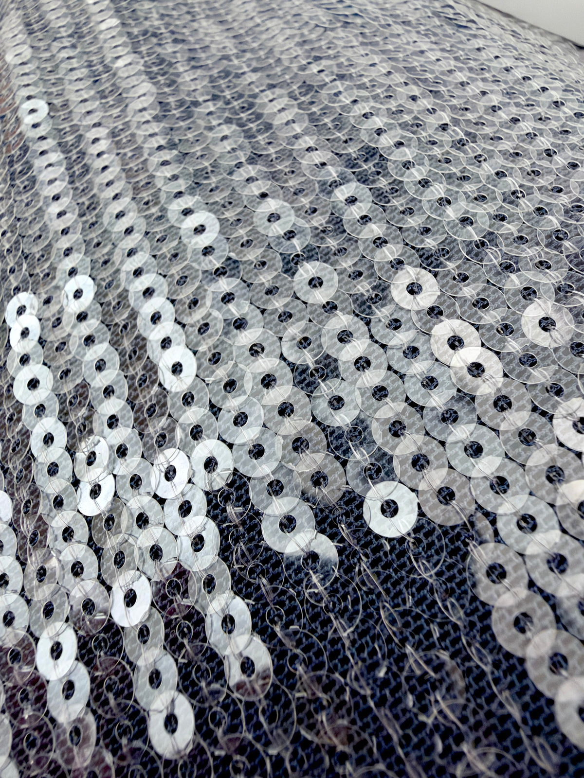 Close-up of the fabric on the Lucen Dress