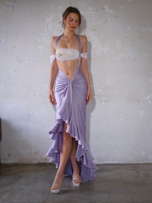 PURPLE DRESS