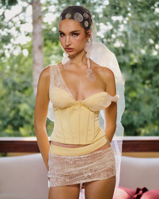 Lana Lace Skirt styled