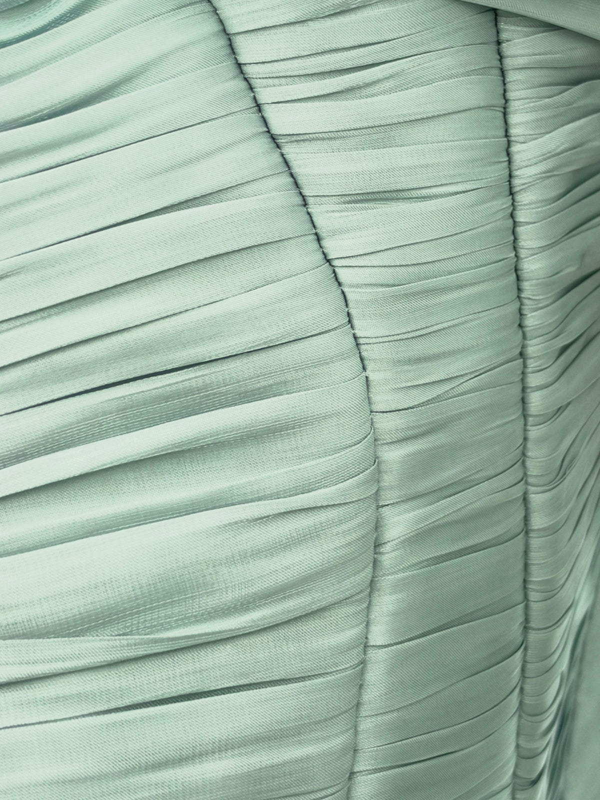 Close-up of the fabric on the Cyan Top