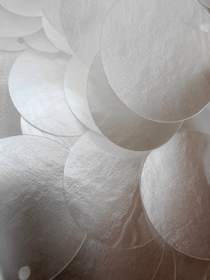 Close-up of the fabric on the Elaris Dress