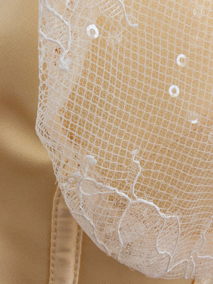 Close-up of the fabric on the Lana Corset