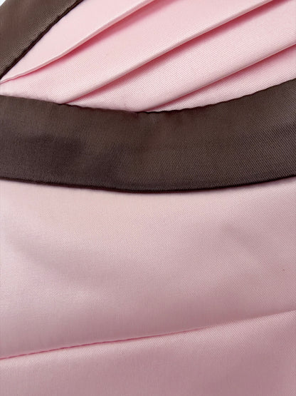 Close-up of the fabric on the Lupe Bandage Top