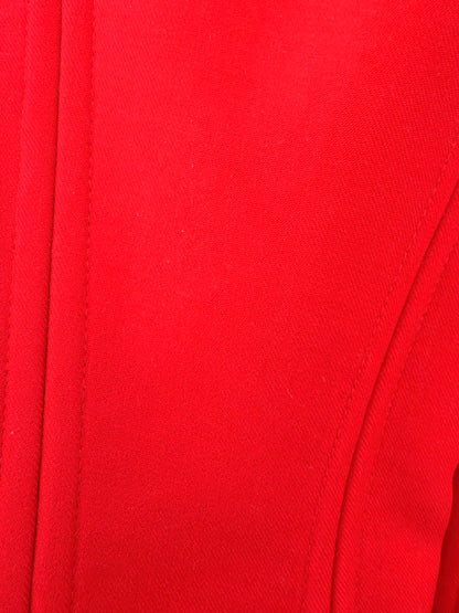 Close-up of the fabric on the Rose Corset