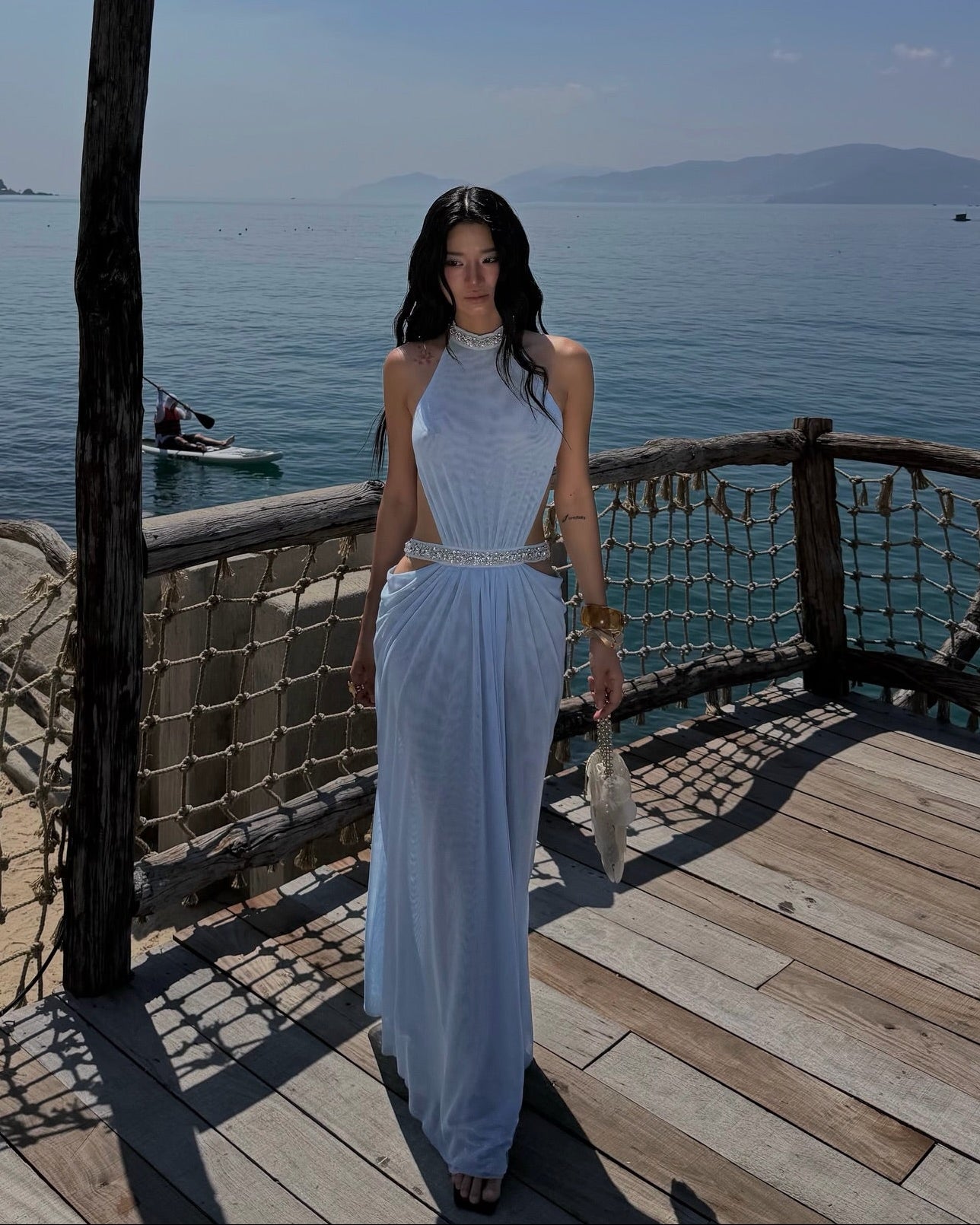 SLOW TURN MAXI DRESS