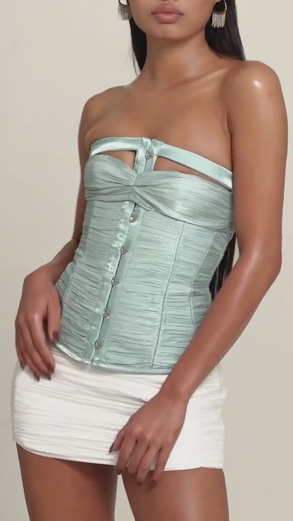 CYAN TOP