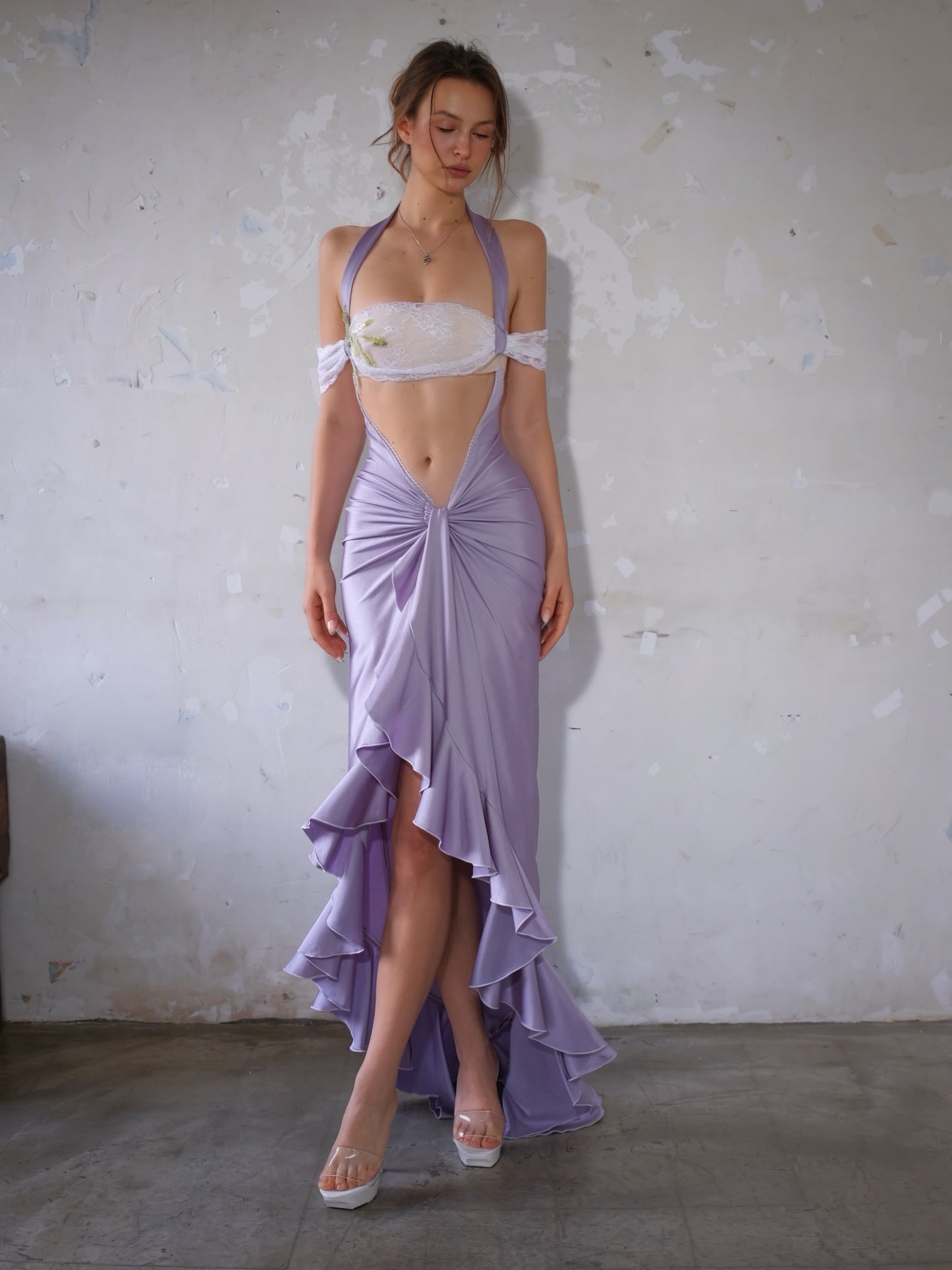 PURPLE DRESS